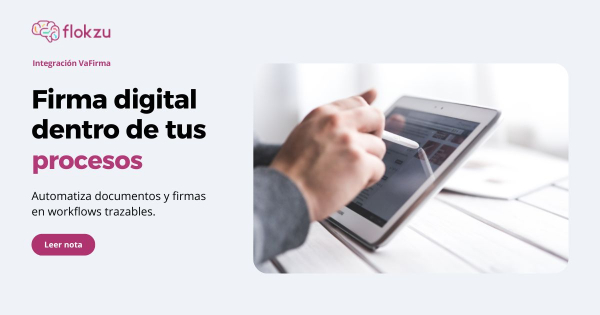 Firma digital | Flokzu | Vafirma