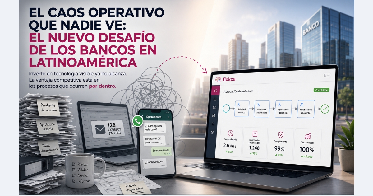 Caos operativo en Bancos de Latinoamérica