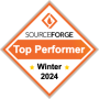 Insignia Top Performer Winter 2026 de SourceForge
