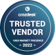 crozdesk - trusted vendor-footer